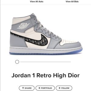 Jordan Dior 1’s